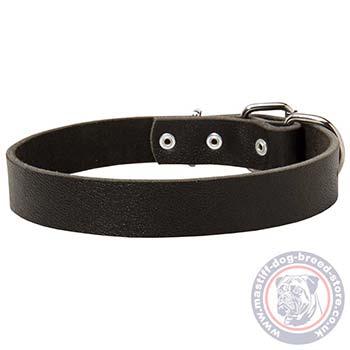 Mastiff Leather Dog Collars for Large Dogs