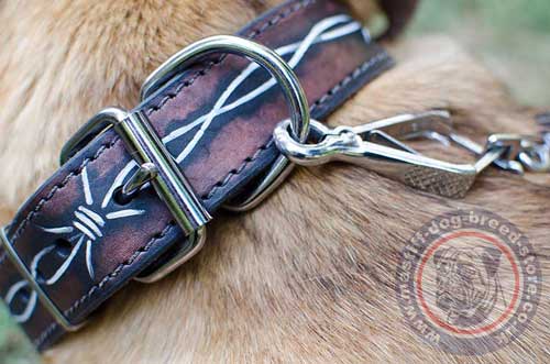 Handmade Dog Collars with Designer Painting