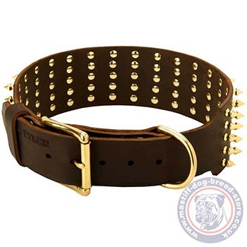 Bullmastiff Leather Collars UK
