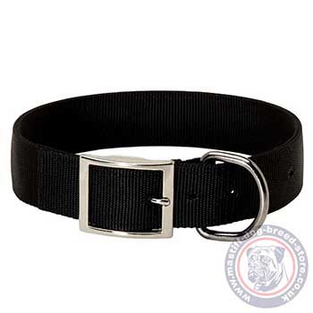 Strong Nylon Dog Collars for Mastiff Training