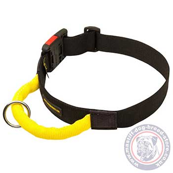 Mastiff Training Dog Collar with Handle