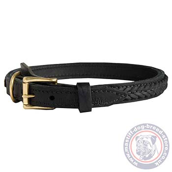 Handmade Dog Collar for Neapolitan Bull Mastiff