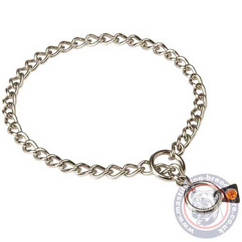 3mm Stainless Steel Choke Chain Collar for Mastiff