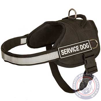 Reflective Dog Harness for Mastiff Breeds