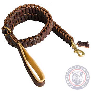 Braided Dog Leash for Mastiff