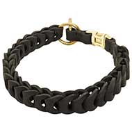 Mastiff Dog Collars New Choke Chain Leather Design
