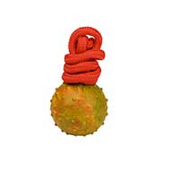 Solid Rubber Strong Dog Ball on Rope for Mastiff Training and Fun