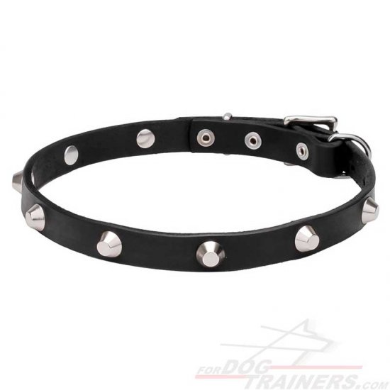 Leather Dog Collar for Mastiff Puppy Walking
