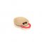 Jute Dog Tug with Handle, Round-Shaped