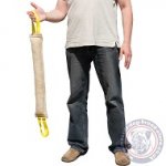 Jute Dog Tug Toys for Attack Training with Two Handles, Jute