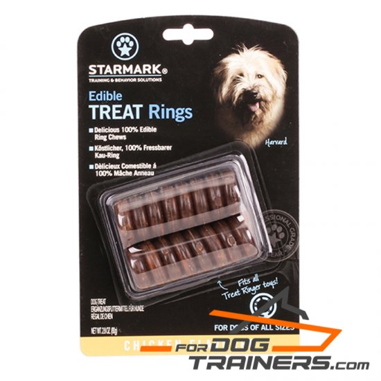 Mastiff Dog Feeding Treats Edible Treat Rings by Starmarks