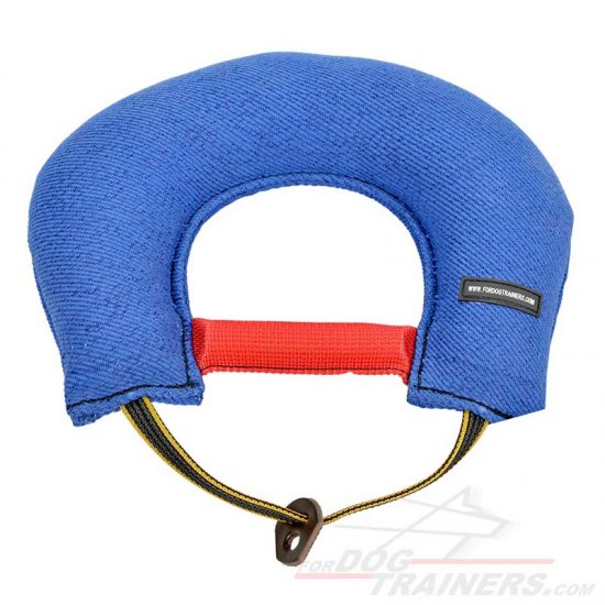 Mastiff Bite Work Tug-Toy with Handle of Half-Moon Design