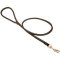 Round Leather Dog Lead with Nylon Cord Inside Super Strong