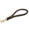 Leather Dog Lead-Handle with Strong Cord Inside for Mastiff Control
