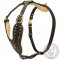 Luxury Dog Harness with Super Soft Nappa Lining for Gorgeous Tibetian Mastiff