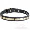 1 Inch Leather Dog Collar Studded Style for Bandogge for Sale UK