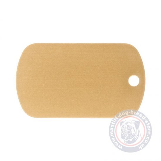 Personalized Dog Tag Pendant Engraved for Your Dog