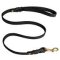 Leather Mastiff Leash with Handle & Braided Ends