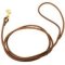 Round Leather Show Dog Lead for Mastiff