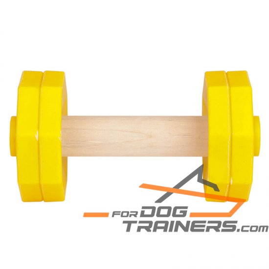 Buy Wooden Dumbbell for Schutzhund Training 'Daily Training'