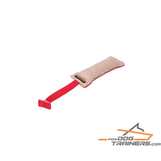 Jute Bite Tug with T Shaped Handle for Mastiff Training 12 in Long