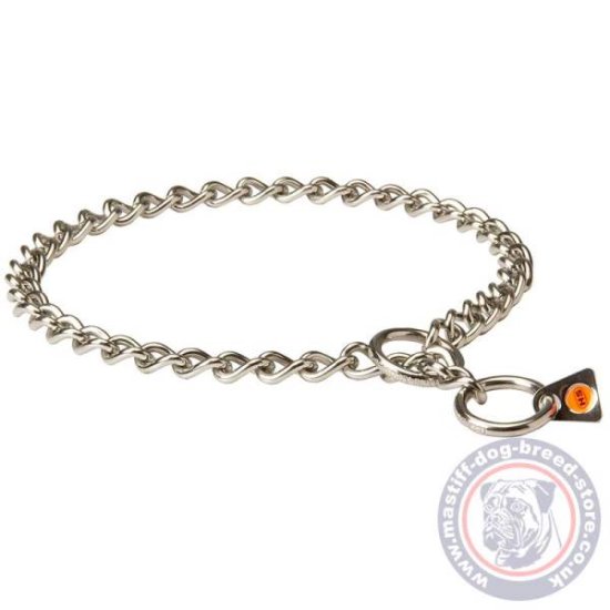 3mm Stainless Steel Chain Collar for Mastiff
