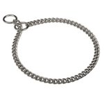 3 mm HS Choke Chain Dog Collar with Chrome-Plating for Mastiff Breeds