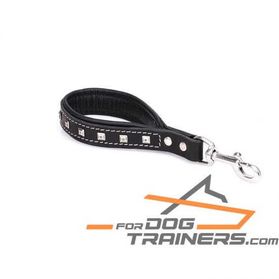 Soft leather hot sale dog leash