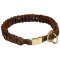 Mastiff Dog Collars New Choke Chain in Brown Leather