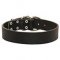 Leather Dog Collar For Great Dane "Easy Use"
