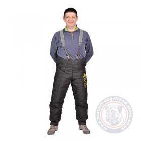 Dog Training Bite Pants for Safe Work with Mastiff