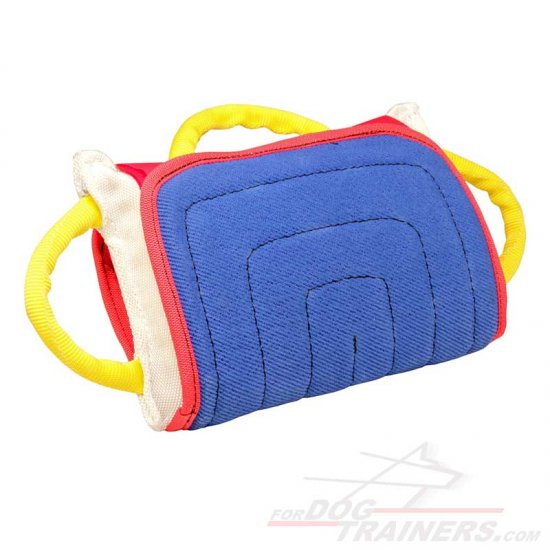 Mastiff Bite Work Training Cushion with Handles and Adjustable Cover