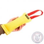 Dog Biting Toy for Mastiff Training with Comfortable Handle, French Linen