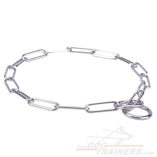 Best Fur Saver Collars for Mastiff, Chrome-Plated 3 mm Wire Gauge