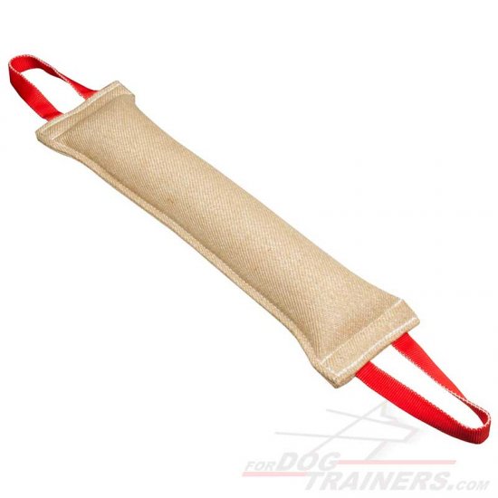 Large Breed Dog Toys of Jute with Two Handles