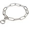 Mastiff Choke Chain with Long Links Fur Saver 4 mm Chrome