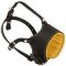 Padded Dog Muzzle for Mastiff with Soft Nappa Lining