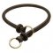 Cane Corso Dog Training Collar for Sale 0.5 in Wide Round Leather