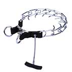Dog Pinch Prong Collar with Quick Release and Adjustable Handle