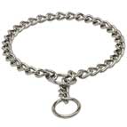 Mastiff Choke Chain Collar of 3 mm Chrome-Plated Wire