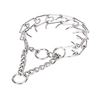 Stainless Steel Prong Collar for Mastiff Dog Training "Disciplinary"