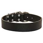Leather Dog Collar For Great Dane "Easy Use"