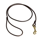 Dog Show Leash for Mastiff of Strong Round Leather