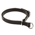 Choke Collar for Bullmastiff Training, 2 Ply Leather