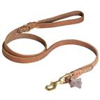 6ft Leather Dog Leash for Large Dogs Advanced Design