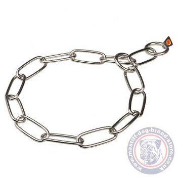 Strong Dog Chain Collar for Big Mastiff Breeds