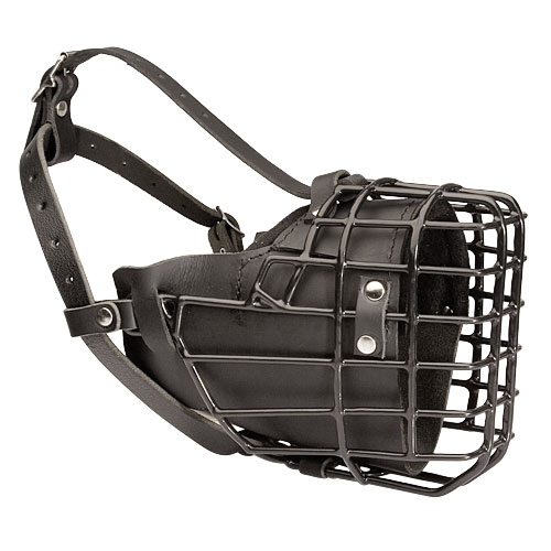 K9 Dog Basket Muzzle for Big Mastiff Breeds Training