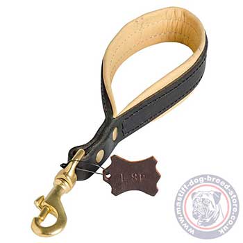 Short Dog Leash for Mastiff Dog Pull Tab for Big Dogs