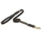 Mastiff Leash for Dog Walking, Luxury Studded Leather